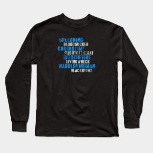 In Rock tracklist Long Sleeve T-Shirt